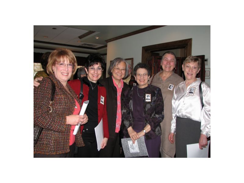 eunice freedman, cynthia fastman, anna ku, norma frankford, maria wasiutyn, jeanne zinger