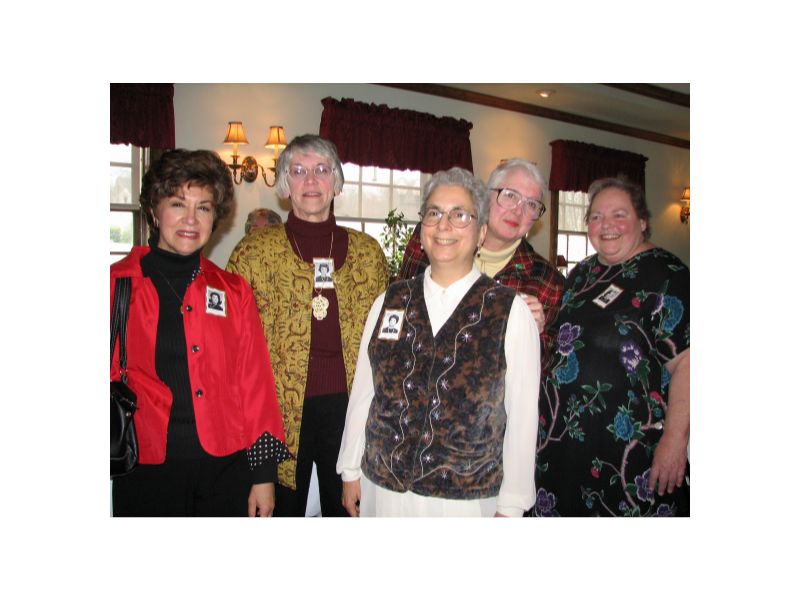 cecelia kessler, mary kosek, ruth geller, sara kramer, beverly rintz