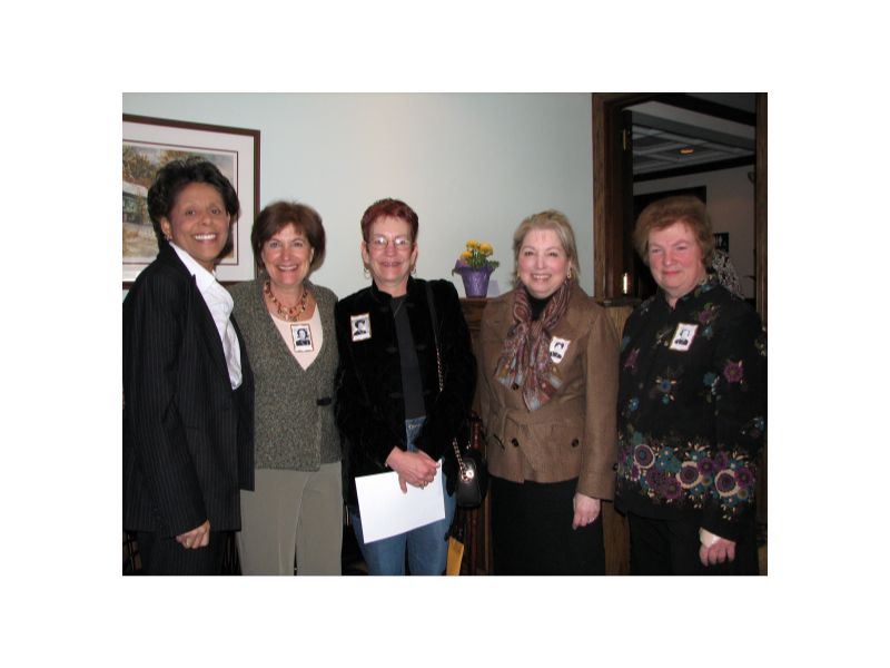 rochelle (betty) james, marlene steinberg, ellen silverberg, lynne hoberman, helen daniel